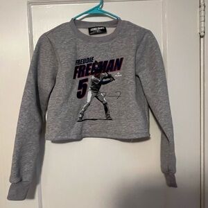 Freddie Freeman Cropped Women’s Sweater